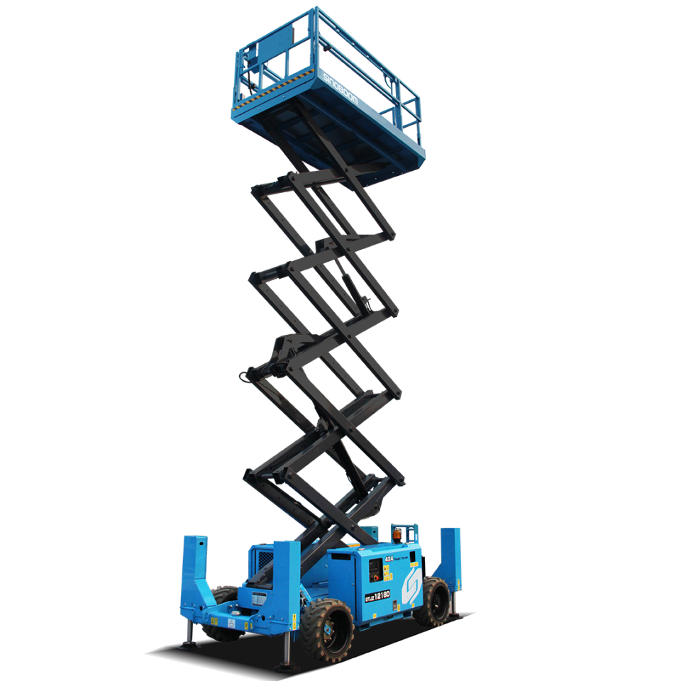 12 Metre Dizel Makasl Manlift