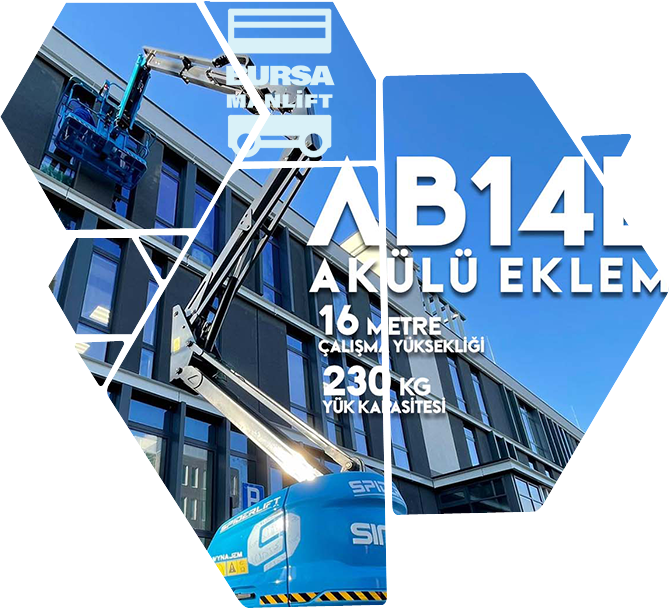 Bursa Kiralk eklemli Manlift